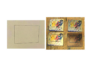 Maniglia Incasso Rettangolare Porta Scorrevole/Battente Atomo nottolino chiusura a Toppa mm.122x113 da Verniciare | Saletta - immagine 3